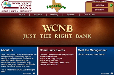 wood county national bank north east texas tyler